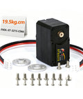 19.5KG Serial Bus Servo Motor And 12V Programmable Smart Actuator Featuring Hella Precise Absolute Magnetic Encoder with accessories.