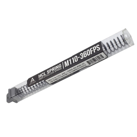 High Cycle Life Airsoft AEG Spring M90 To M130 For 360 FPS In Stock Arcturus AEG Setups Steel Construction Black Finish