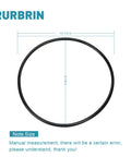 Premium Tank Lid O Ring Seal Replacement For Star Clear Plus Pool Filters Fits C751 C900 C1200 U9 228 Models Super Easy Install Durable Black One Pack, 10-1/2 in
