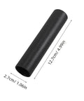 4 Pack Dumbbell Grips With Ergonomic Design For Non Slip Plastic Weight Lifting Handles, Sweat Resistant And Easy To Clean, black grip close-up