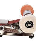 Slick Mini Belt Sander And Solid Bench Grinder Offering Seven Speed Variations With A Powerful 775 Motor showing machine components.