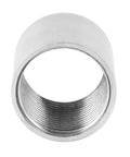 Stainless Steel 304 Pipe Coupling 3/4 Inch Female To 3/4 Inch Female Threaded Fitting Pack Of 2 For Plumbing Corrosion Resistant
