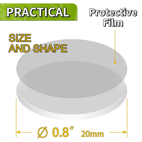 350 Pcs Double Sided Clear Adhesive Dots 0.8 Inch Removable Waterproof Mounting Putty For Posters And Photos