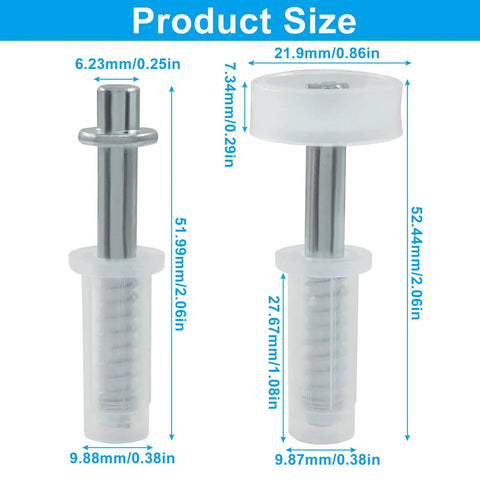 Bi Fold Door Top Roller Guide Kit With Spring Loaded Wheels And Pivots DIY Friendly Closet Door Hardware dimensions