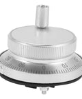 Lightweight Aluminum CNC Handwheel Kit With 5V Encoder And Manual Pulse Generator, close-up showing aluminum design and engraved markings