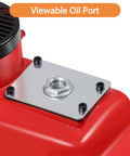 Close-up of viewable oil port on 2200W Corded Electric Demolition Jack Hammer Drill Heavy Duty Concrete Breaker Kit