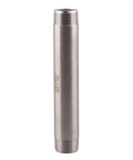 Front view of Three Quarter Inch NPT Male Stainless Steel Pipe Nipple, 304 Grade, Six Inch Length, heavy duty plumbing fitting.