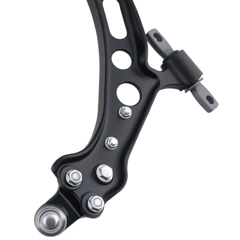 Killer Front Lower Control Arms Pair With Ball Joints And Bushings Fit 1997 01 Toyota Camry Avalon Lexus Es300 Restores Smoother Handling Rock Solid Stability Say Bye Bye To Wobble Enjoy Safe Driving Always Keep Wheels Tight On The Road. black front lower control arm with ball joint