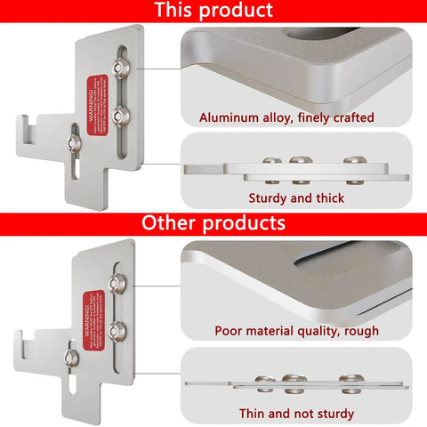Comparison of Generator Interlock Kit material quality for Siemens and Murray panels, highlighting sturdy aluminum alloy construction.