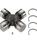 Greaseable Heavy Duty Universal Joint for Jeep Wrangler with Super Strength U Joint for Off Road Performance, includes C-clips and fitting