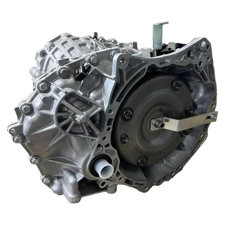 Automatic CVT Gearbox Transmission Compatible With Jatco JF011E showcasing a robust aluminum design, ideal for smooth driving and low vibration.