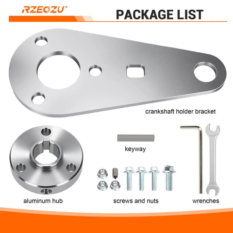 Three Quarter Inch Crankshaft Holder Tool Kit Replacement For Predator 212 Engine GX160 GX200 with accessories and tools