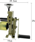 Dead Simple Rock Solid Ring Folder For Jewelry Crafting Manual Press Machine, 29.5cm tall, steel frame for bending rings.