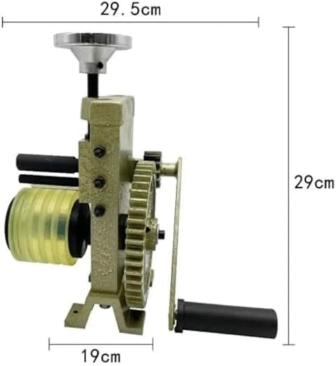Dead Simple Rock Solid Ring Folder For Jewelry Crafting Manual Press Machine, 29.5cm tall, steel frame for bending rings.