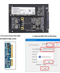 Dual Slot M.2 Ngff Bridge Straight Up Transforms MSATA Drives Into A Rugged 2.5 Inch SATA HDD Enclosure For Desktops And Laptops Offering JBOD RAID0 Span Modes That Will Seriously Punch Up Your Storage Game setup with two SSDs and connection steps.