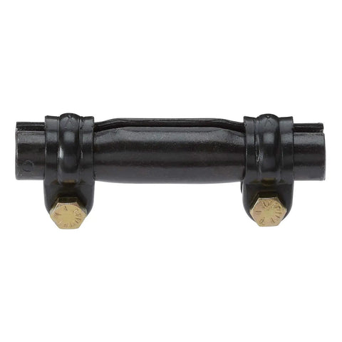 Steering Drag Link Adjusting Sleeve For Chevy K1500 Pickup Easy Install Front Suspension Component Corrosion Resistant Build OEM Style Fit Durable Steering Link Sleeve For Reliable Alignment black metal with bolts