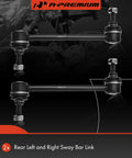 Two Rear Sway Bar Links Stabilizer Kit For Hyundai Sonata Kia Optima Chevrolet Impala Buick LaCrosse Regal Allure Century Intrigue Amanti