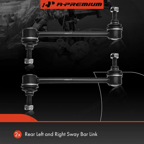 Two Rear Sway Bar Links Stabilizer Kit For Hyundai Sonata Kia Optima Chevrolet Impala Buick LaCrosse Regal Allure Century Intrigue Amanti