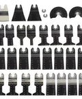31 Piece Drywall Oscillating Tool Blades Set Universal Multitool Blades For Wood And Metal Cutting Pro Grade Heavy Duty Kit