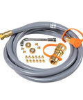 Propane To Natural Gas Conversion Kit For 28 And 36 Inch Outdoor Griddles Includes Ten Foot Natural Gas Hose Quick Connect Fittings
