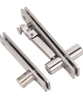 Heavy Duty Stainless Steel Pivot Hinge With 360 Degree Rotation For Wood Or Aluminum Frames And Concealed Doors Supports Up To 300 Lbs High Performance Door Hardware For Smooth Quiet Operation