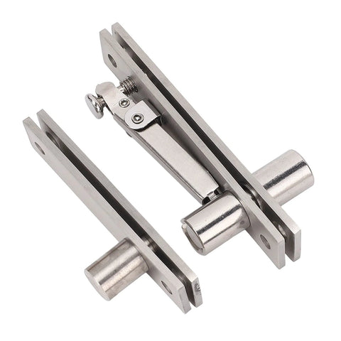 Heavy Duty Stainless Steel Pivot Hinge With 360 Degree Rotation For Wood Or Aluminum Frames And Concealed Doors Supports Up To 300 Lbs High Performance Door Hardware For Smooth Quiet Operation