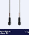 High Flow 0.6mm Prusa Nozzle For MK4 XL 3D Printer ObXidian Brass Variant, 0.4mm and 0.6mm sizes shown, engineered for enhanced prints