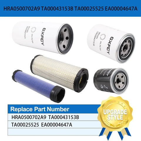 MustHave Maintenance Filter Kit For Tractor 2515H Air Filter Hydrostatic Filter Hydraulic Filter And Oil Filter Set