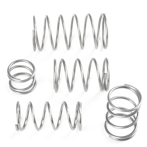10 Piece Stainless Steel Compression Springs Set With 1.2mm Wire Diameter And 8mm Outer Diameter 35mm Free Length