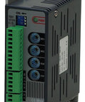 Five Phase Stepper Motor Driver With Auto Current Down, 0.72-0.00288 Per Step, 1 MHz Microstep, 1.0-2.8A Per Phase, 100-220VAC Input, Boss Grade High Resolution 250 Divisions For Industrial Motion Control, black control unit