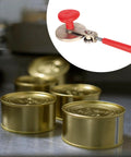 Compact Rotary Glass Can Sealer Tool For Home Kitchen Use, Ergonomic Non Slip Handle, Aluminum Build