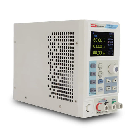 Beefy Programmable DC Switching Power Supply 360W With Wide 0 To 80V And 0 To 30A Output Remote Compensation SCPI Control RS232 TFT Display Low Ripple High Precision Digital Control For Lab Bench, front view