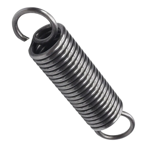 Beast Mode Dual Hook Extension Springs 2 Pack Rock Solid Heat Tempered Steel tension spring with dual hooks, 450 mm long.