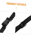 2 Pack Heavy Duty Tie Down Straps With Quick Release Buckles For Easy Lashing Of Golf Trolleys, Camping Gear, Yoga Mats And More, Adjustable Sturdy Fixed Straps To Secure Cargo