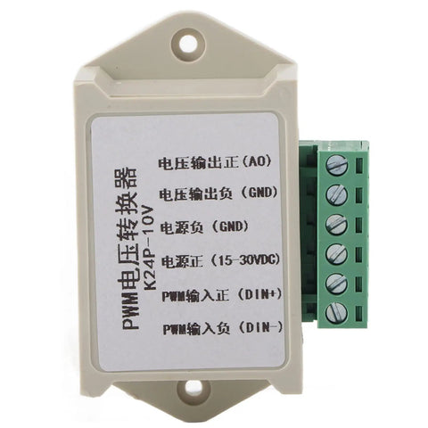 PWM To Analog Converter Module For PLCs And Industrial Control Boards Digital To Analog Voltage Converter Adapter 24V Input