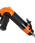 Top Shelf Heavy Duty 4 Inch Pneumatic Angle Grinder Built For Tough Metal Cutting And Rust Scraping With Smooth Air Throttle And Anti Slip Wrap Handle
