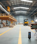 Heavy Duty Crane Scale 2000kg 4000lb With LCD Display, Industrial Hanging Scale, Remote Control shown in open warehouse