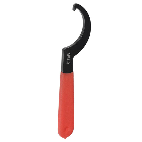 C Type Wrench Spanner For APU13 CNC Lathe Keyless Drill Chuck With Red Non Slip Handle Professional Grade Carbon Steel Tool