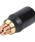 Drag Shield Pro Grade Plasma Cutter Shield Kit 50 To 60 Amp For SL60 And SL100 Torches Compatible With Cutmaster 52 82 102 152 Welding Models Includes 9 8237 Shield Cap And Five 9 8235 Resistor Shields showing a copper shield cap detail for plasma cutter.