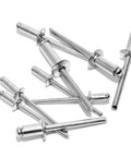 Aluminum Blind Rivets Kit With Dome Head Pop Rivets 505 Piece Fastening Assortment For Dyi Projects Home Auto And Metalworking Heavy Duty Durable Aluminum Rivets Corrosion Resistant Easy Clamp And Secure Join, assorted aluminum blind rivets