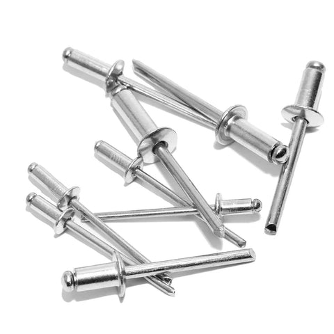 Aluminum Blind Rivets Kit With Dome Head Pop Rivets 505 Piece Fastening Assortment For Dyi Projects Home Auto And Metalworking Heavy Duty Durable Aluminum Rivets Corrosion Resistant Easy Clamp And Secure Join, assorted aluminum blind rivets
