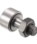 Heavy Duty Cf10 Kr22 Cam Follower Bearing Featuring Sealed Needle Rollers At Twenty Two Millimeter Diameter And Twelve Millimeter Width built tough for automotive track applications with an M10 stud.