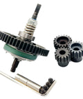 Durable 6878 Differential Gear Slipper Clutch Kit with 54T 32P Spur Gear and 15T 17T 19T Pinions for 1/10 RC Trucks