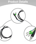 Kugoo Pro Electric Scooter Motor Cable With 5 Wire Hall Sensor Connector, 90cm PVC Replacement Wire Harness details