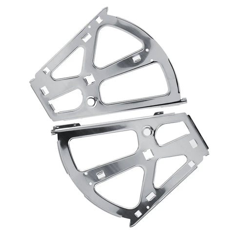 Stainless Steel Drawer Hinges Replacement Parts 2 Pack Polished Cabinet Hinges for Shoe Rack Shelf and Cabinet Easy Install