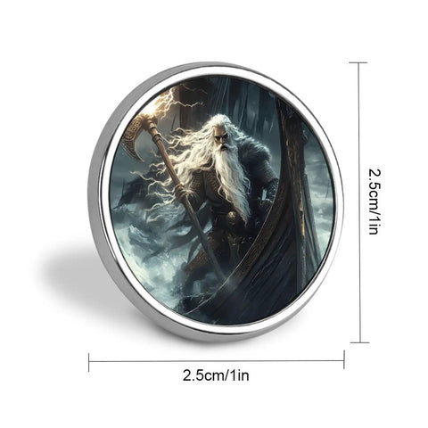 Dragon Boat Button Pins Round Lapel Badges Funny Office Gift For Bosses And Weddings Easy Clip On Durable Wearable Accessories