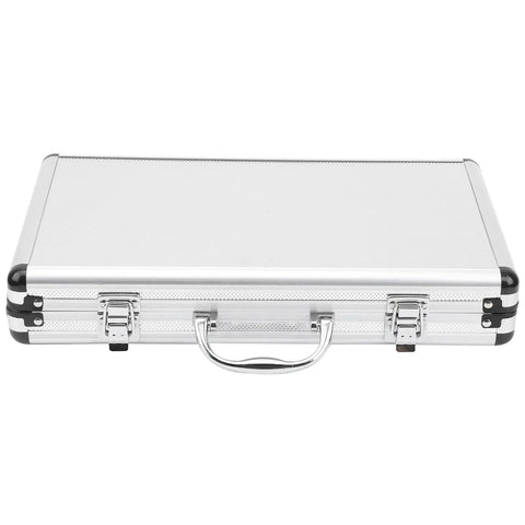 Premium M42 High Speed Steel Hole Saw Set With 13 Sizes And Wing Cutter Design For Fast Wood Metal Drill Work Includes Storage Case silver storage case