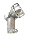 Beefed Up Trimmer Gear Head Replacement And Gearbox Head Kit For Husqvarna 525 Series close-up view, showing metal components