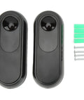 Infrared Gate Beam Sensor With Anti Theft Alarm IP55 Waterproof Rating For Station Doors And More Built Tough With High Sensitivity Beam Detector And Weatherproof Construction Plus Low Battery Alert, shown with mounting hardware