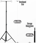 Adjustable Telescopic Lantern Tripod Stand For Camping And Outdoors, Height Range 28.5 Inches To 82.7 Inches, lightweight storage